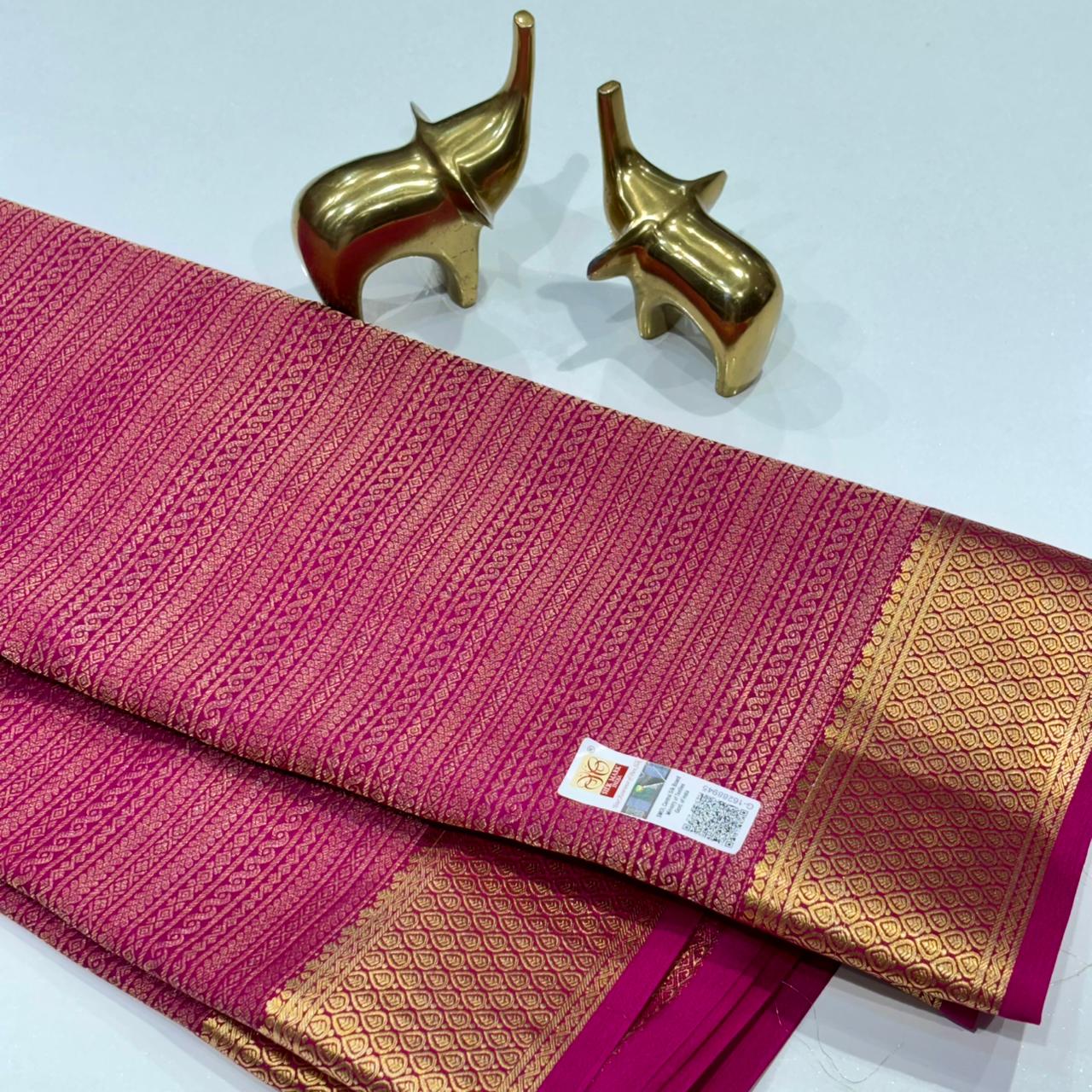 Pure Mysore Silk Saree
