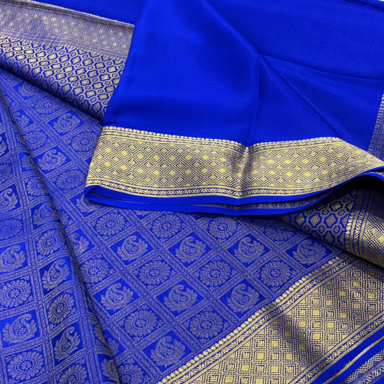 Pure Mysore Silk Saree