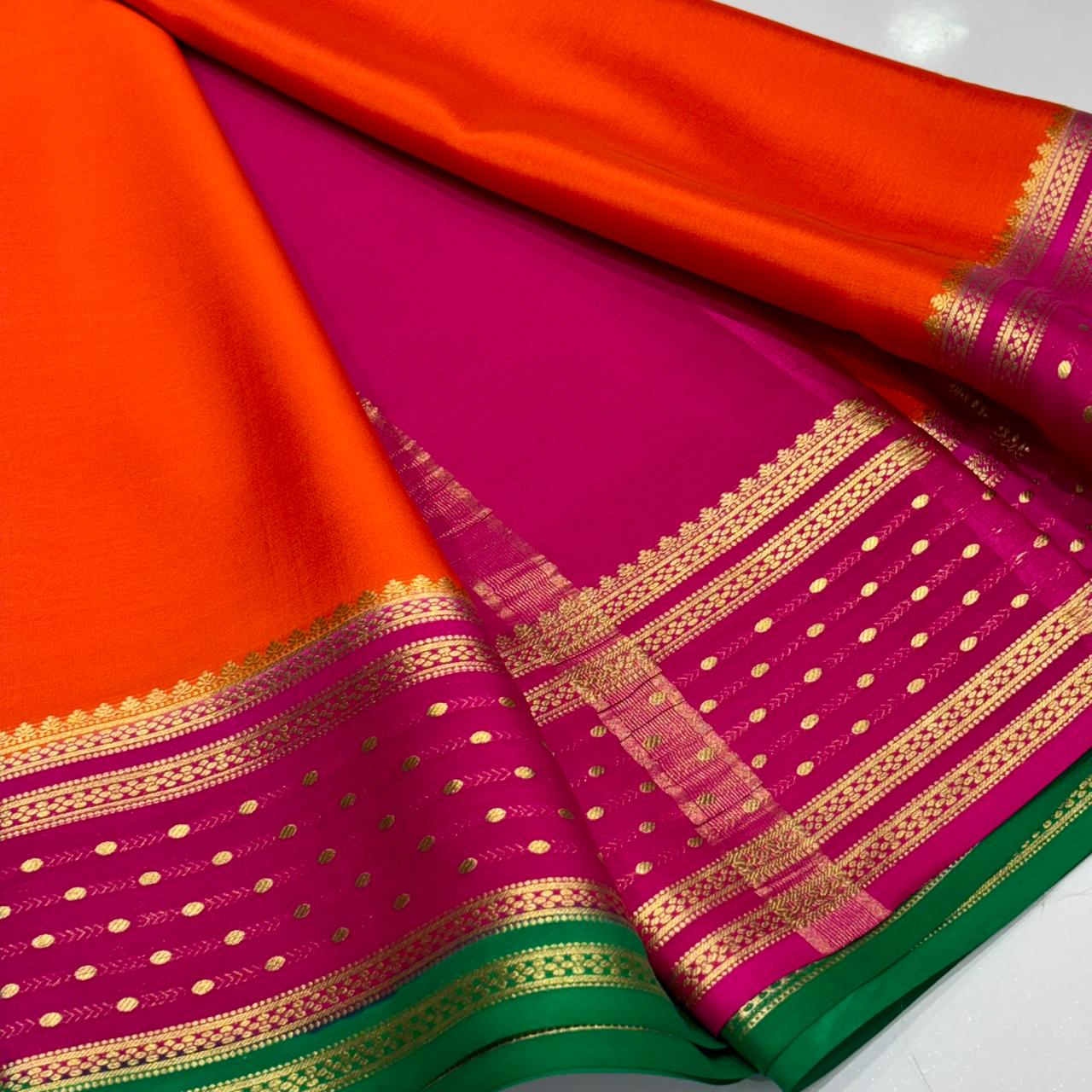 Pure Mysore Silk Saree