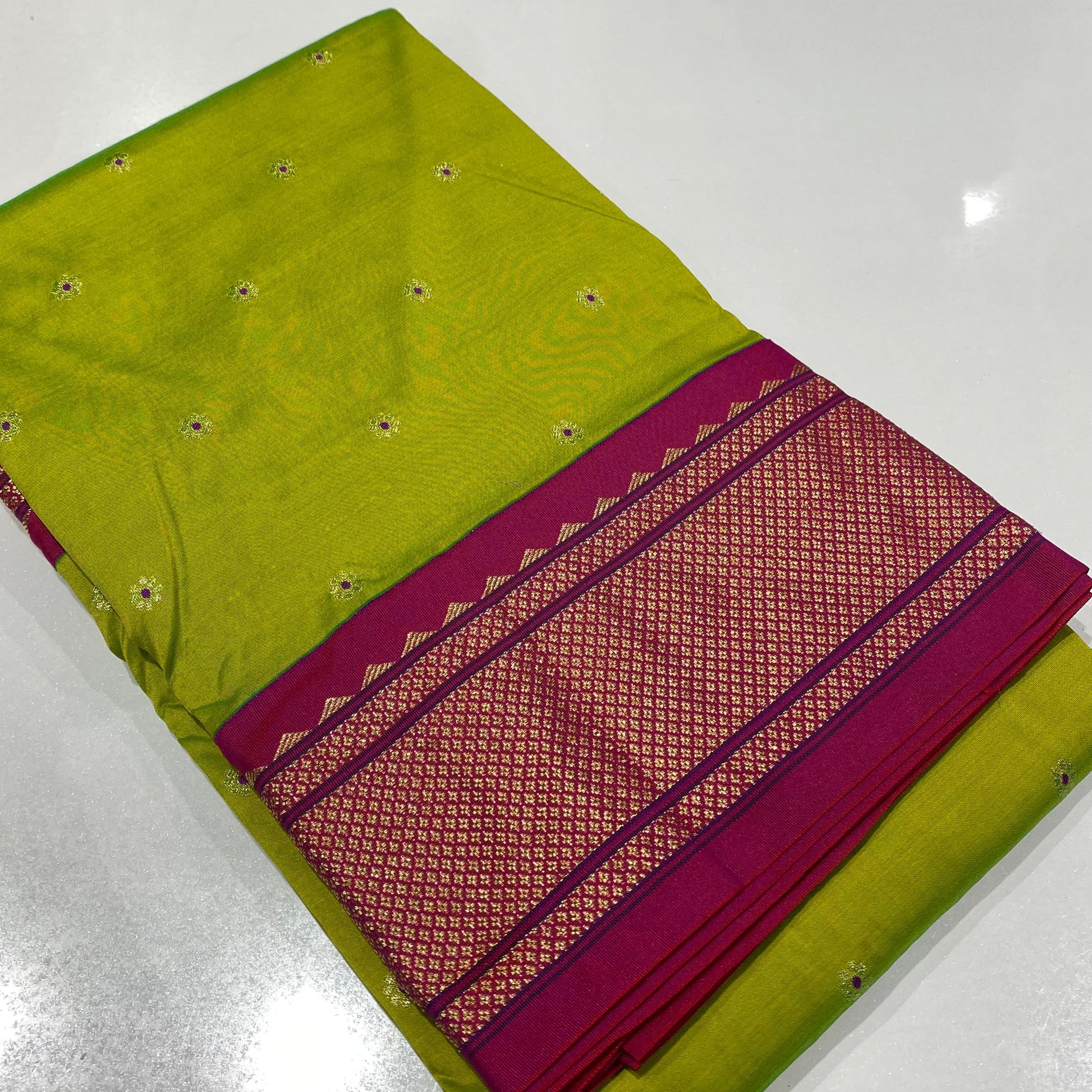 Semi Silk Paithani Saree