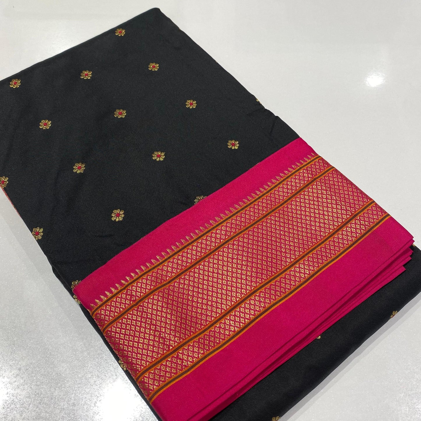 Semi Silk Paithani Saree