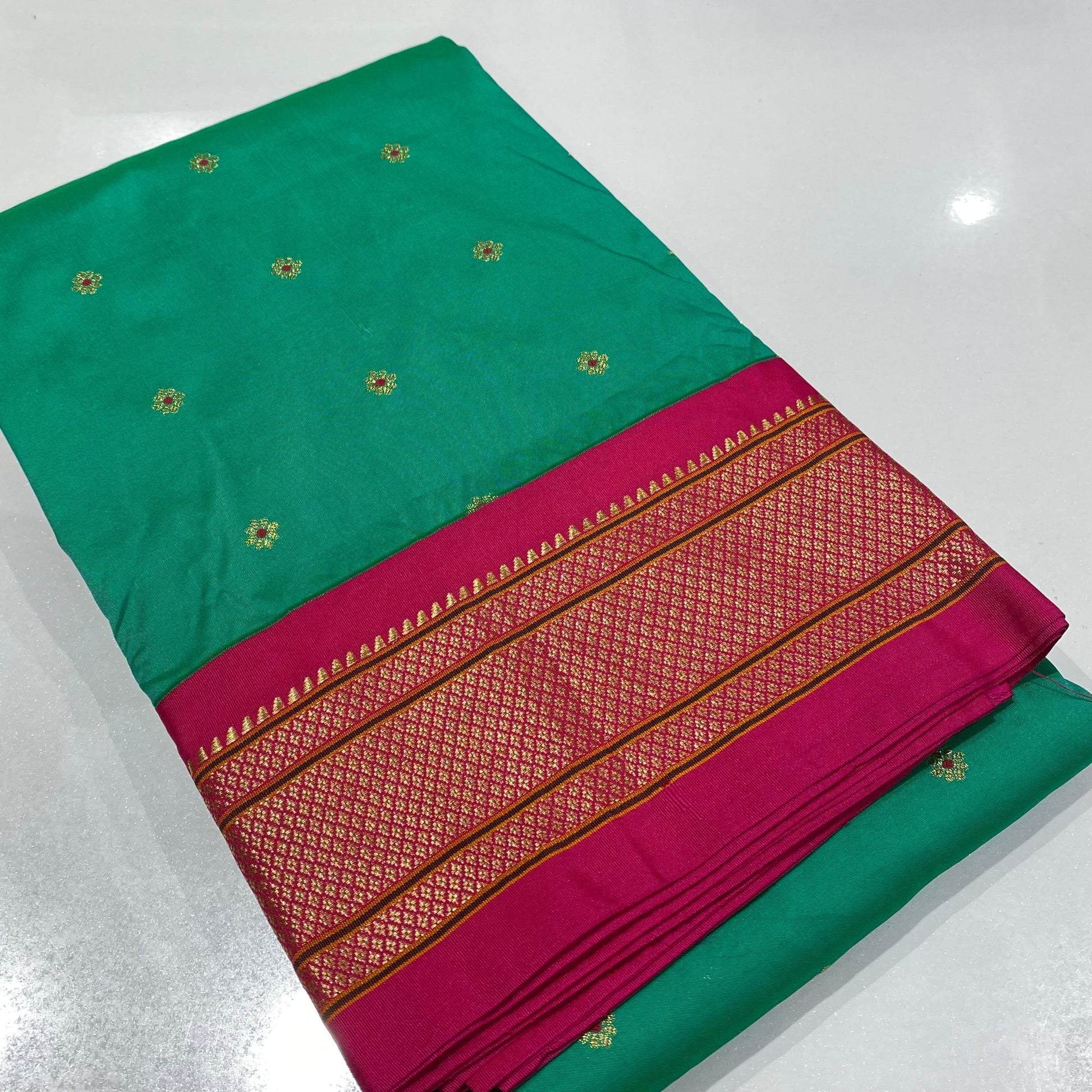 Semi Silk Paithani Saree