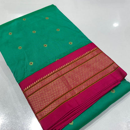 Semi Silk Paithani Saree