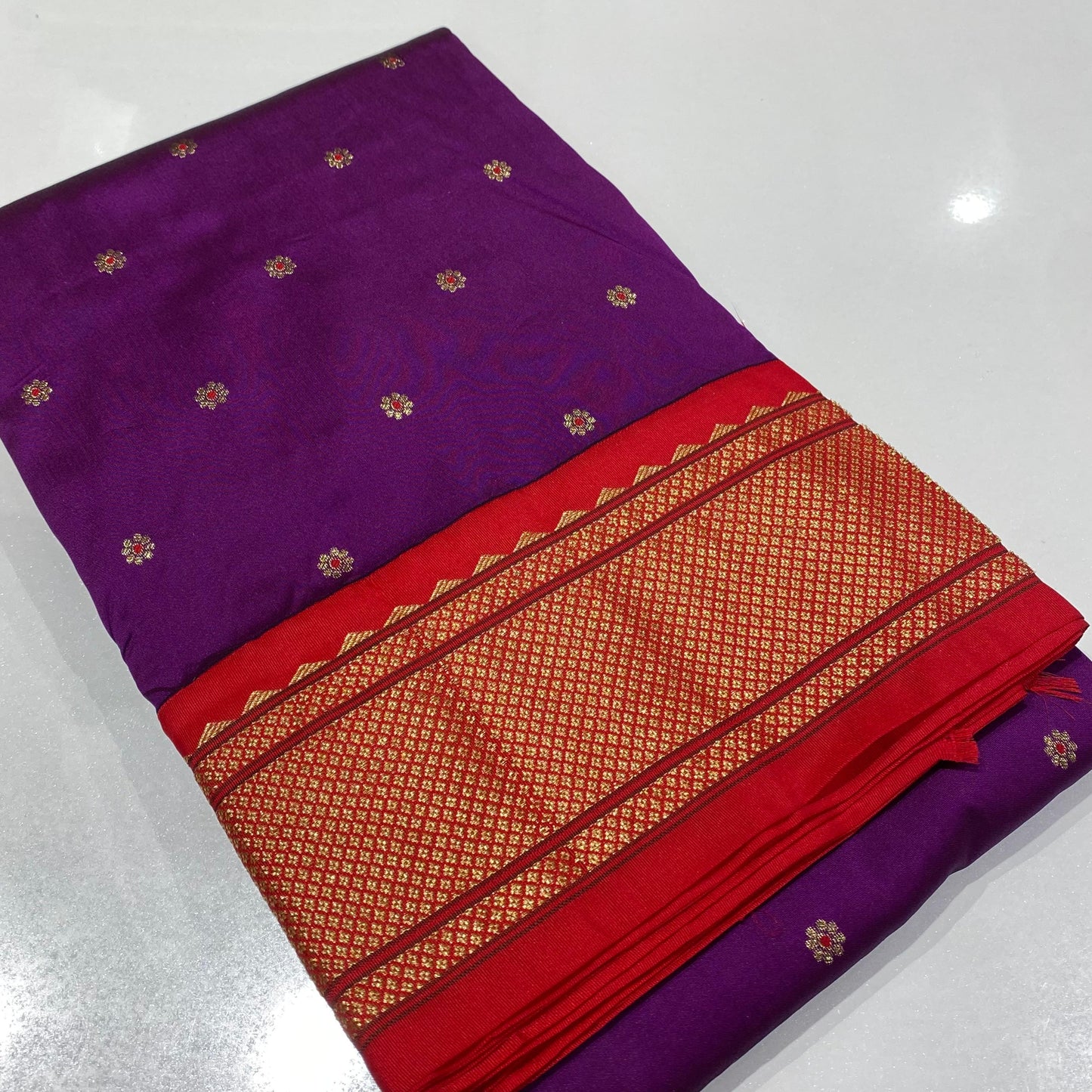 Semi Silk Paithani Saree