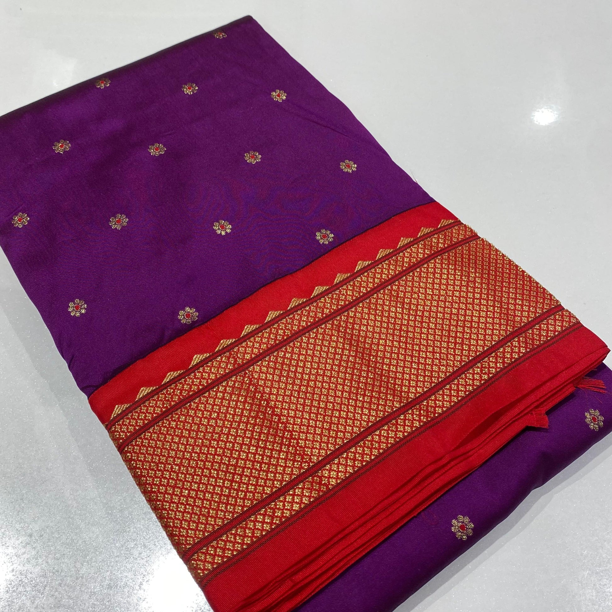 Semi Silk Paithani Saree