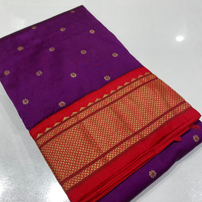 Semi Silk Paithani Saree