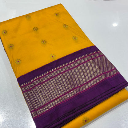 Semi Silk Paithani Saree