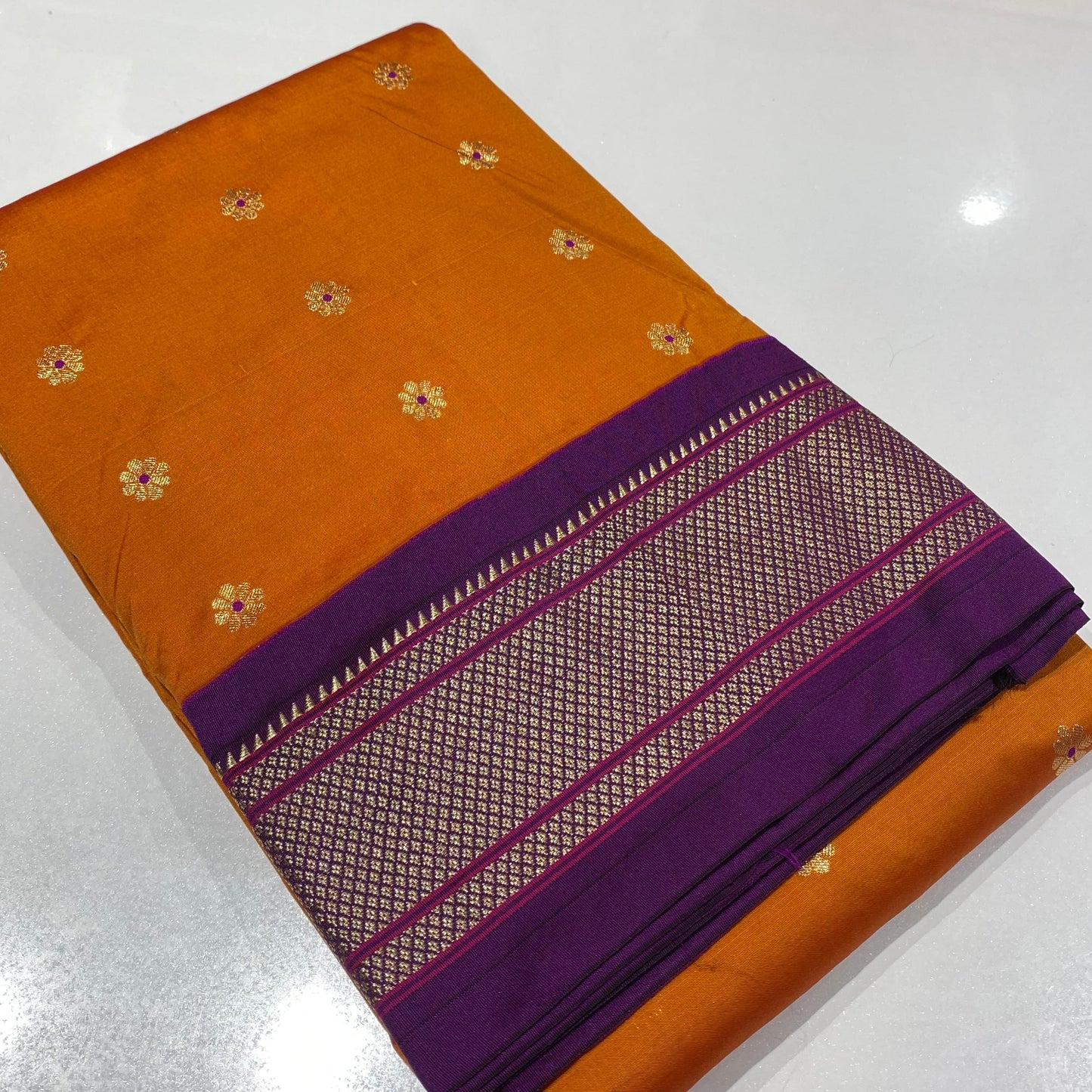 Semi Silk Paithani Saree