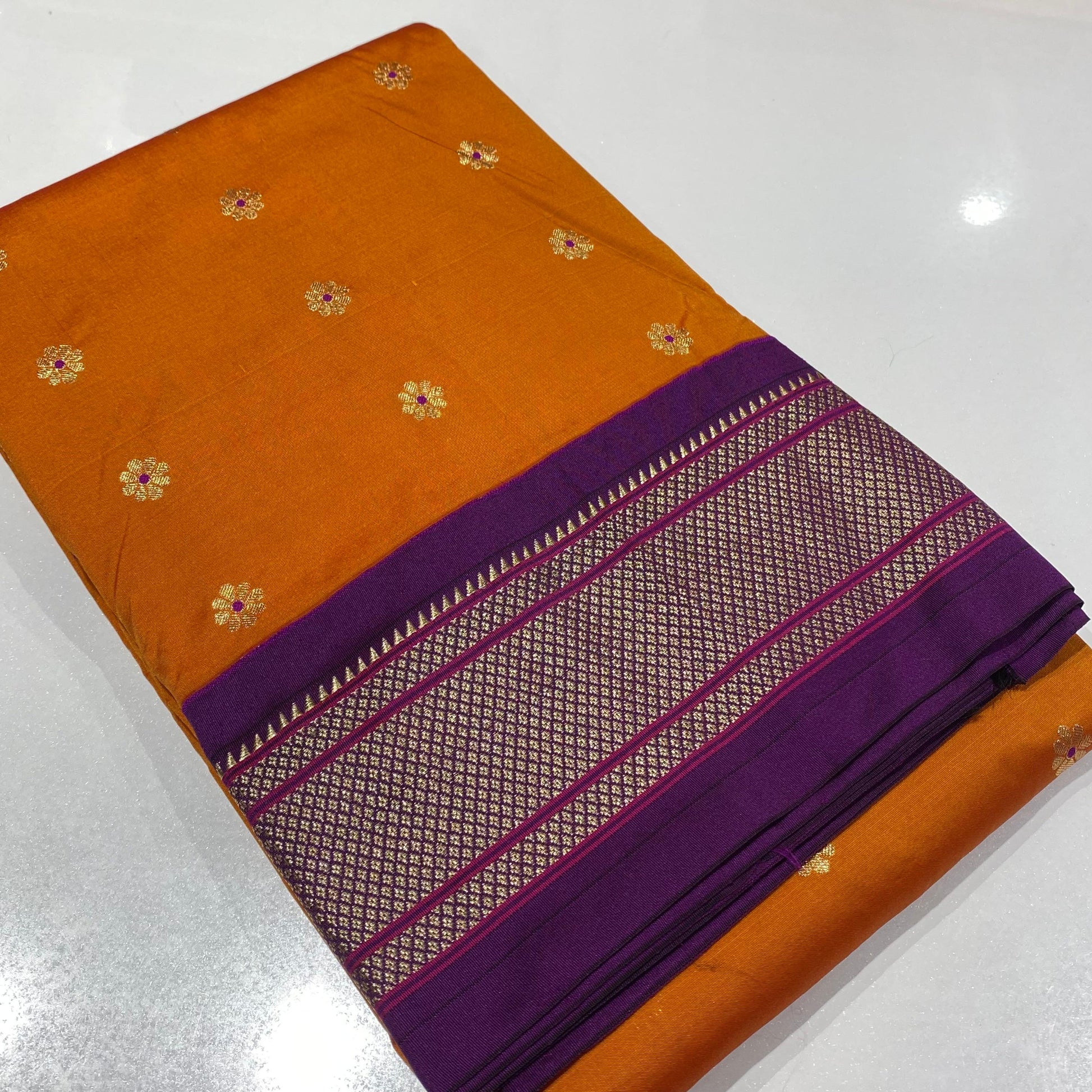 Semi Silk Paithani Saree