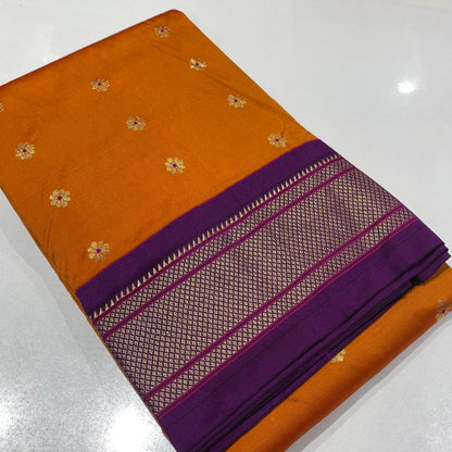 Semi Silk Paithani Saree