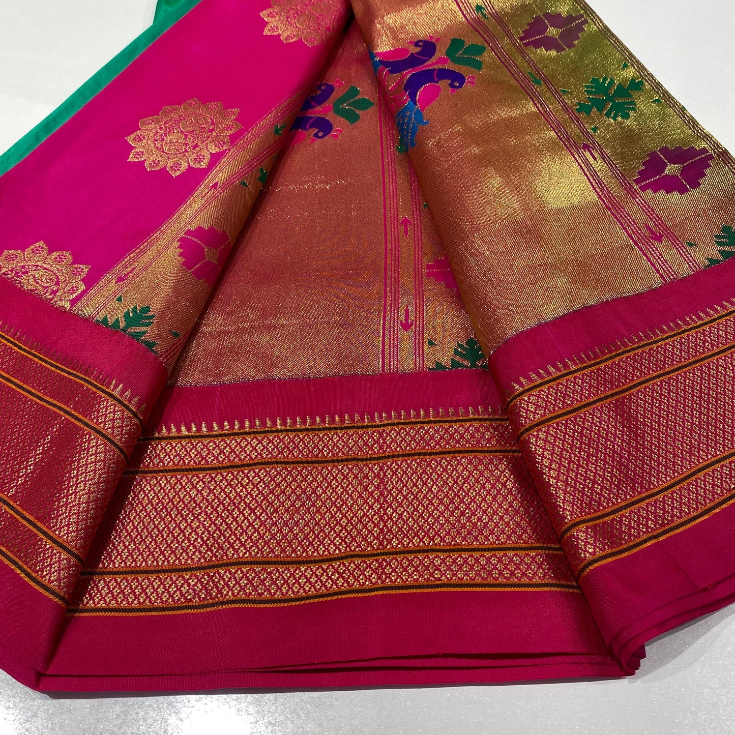 Semi Silk Paithani Saree