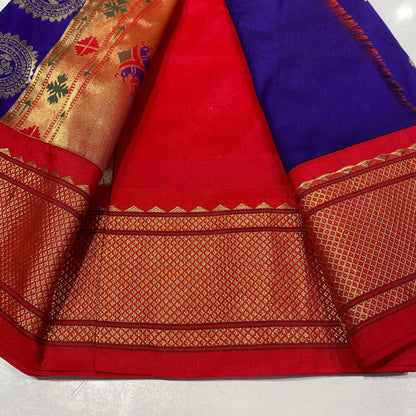 Semi Silk Paithani Saree