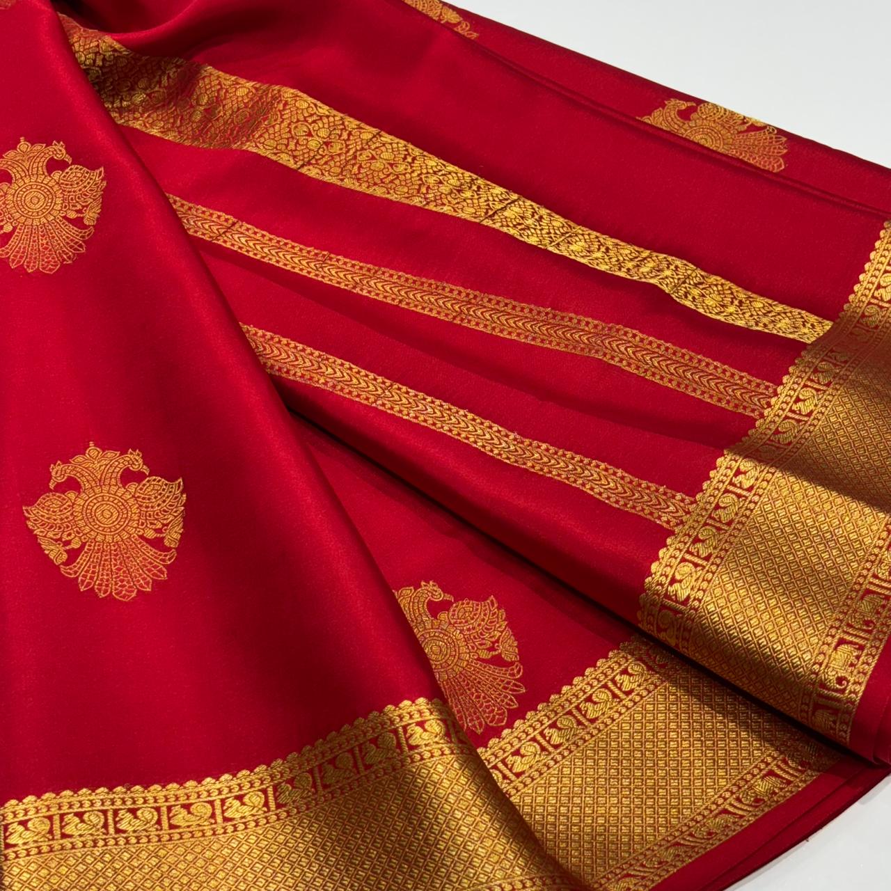 Pure Mysore Silk Saree