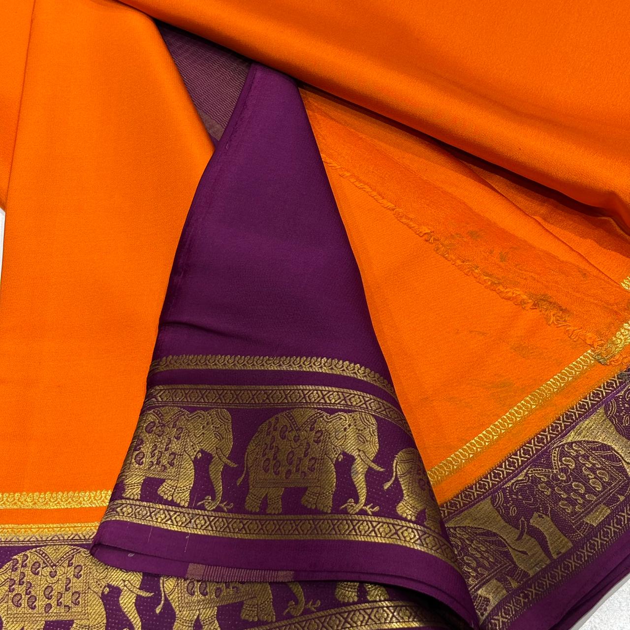 Pure Mysore Silk Saree