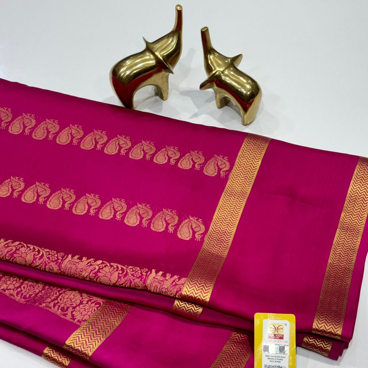 Pure Mysore Silk Saree