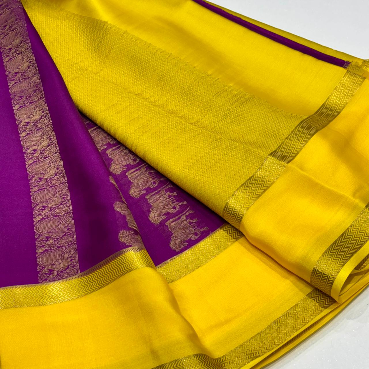 Pure Mysore Silk Saree