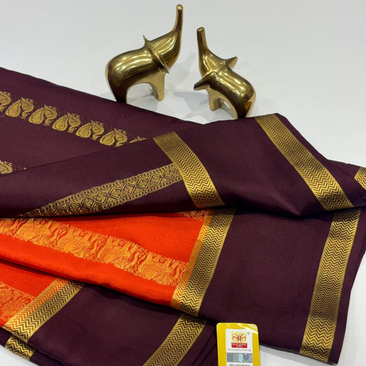 Pure Mysore Silk Saree