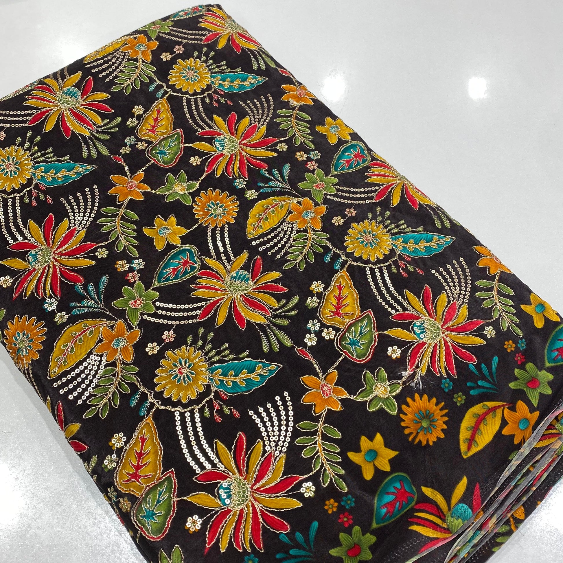 Premium Crepe Silk Fabric