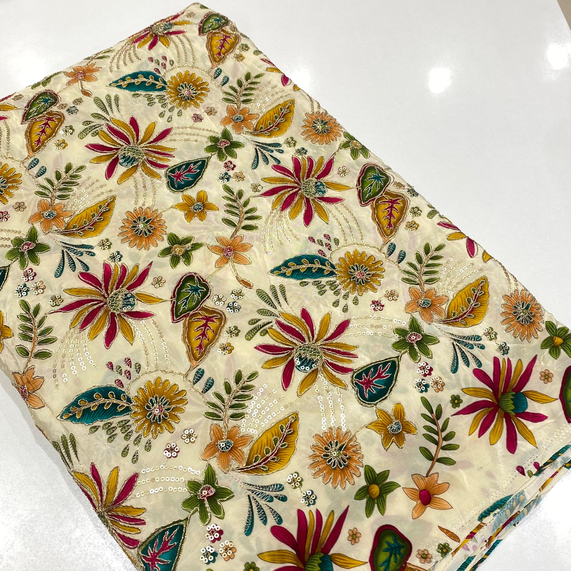 Premium Crepe Silk Fabric