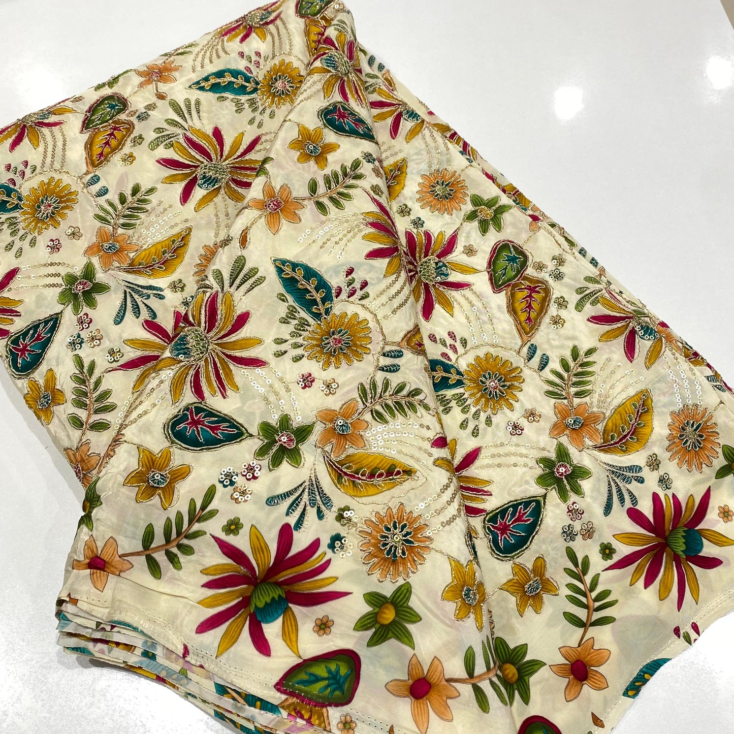 Premium Crepe Silk Fabric