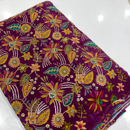 Premium Crepe Silk Fabric