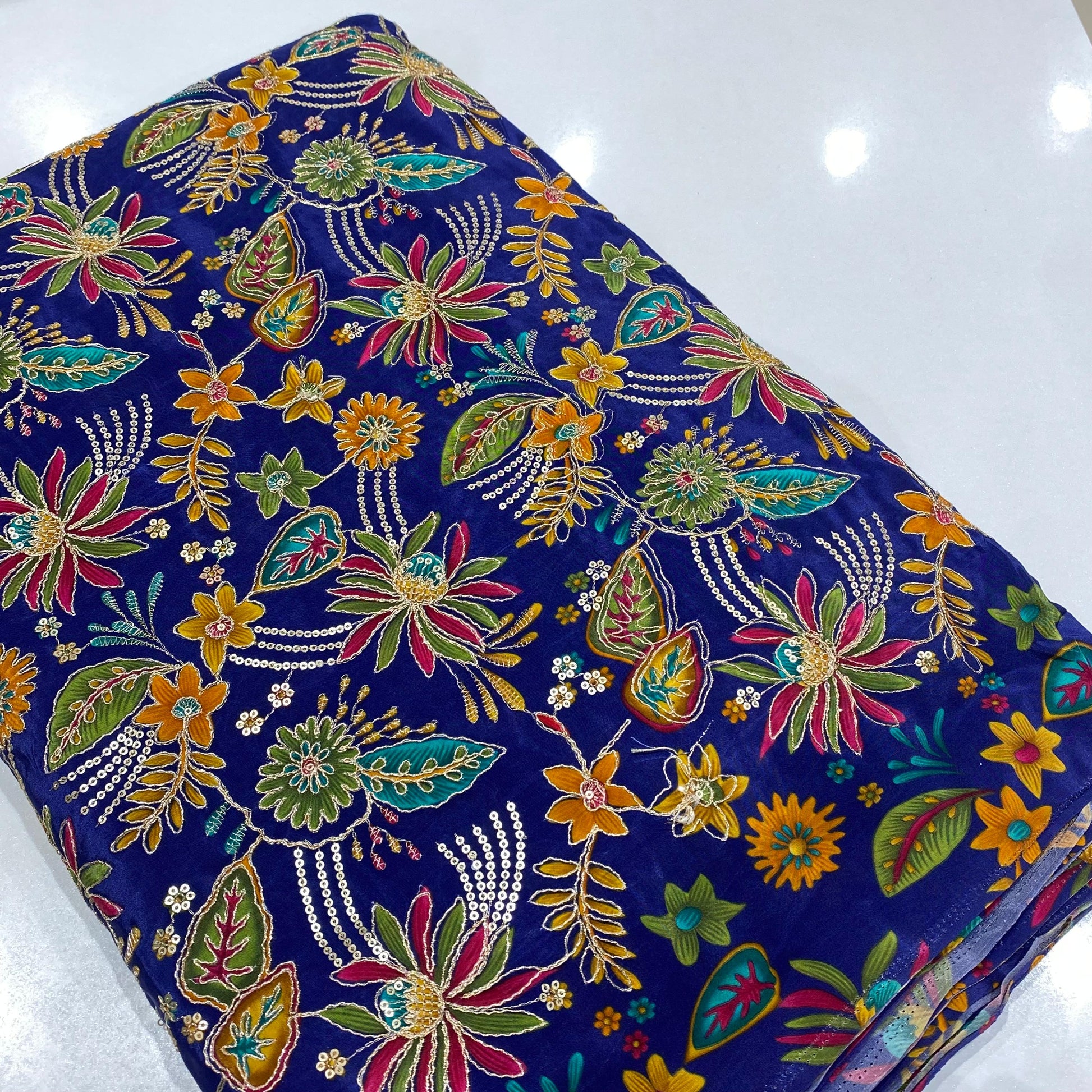 Premium Crepe Silk Fabric