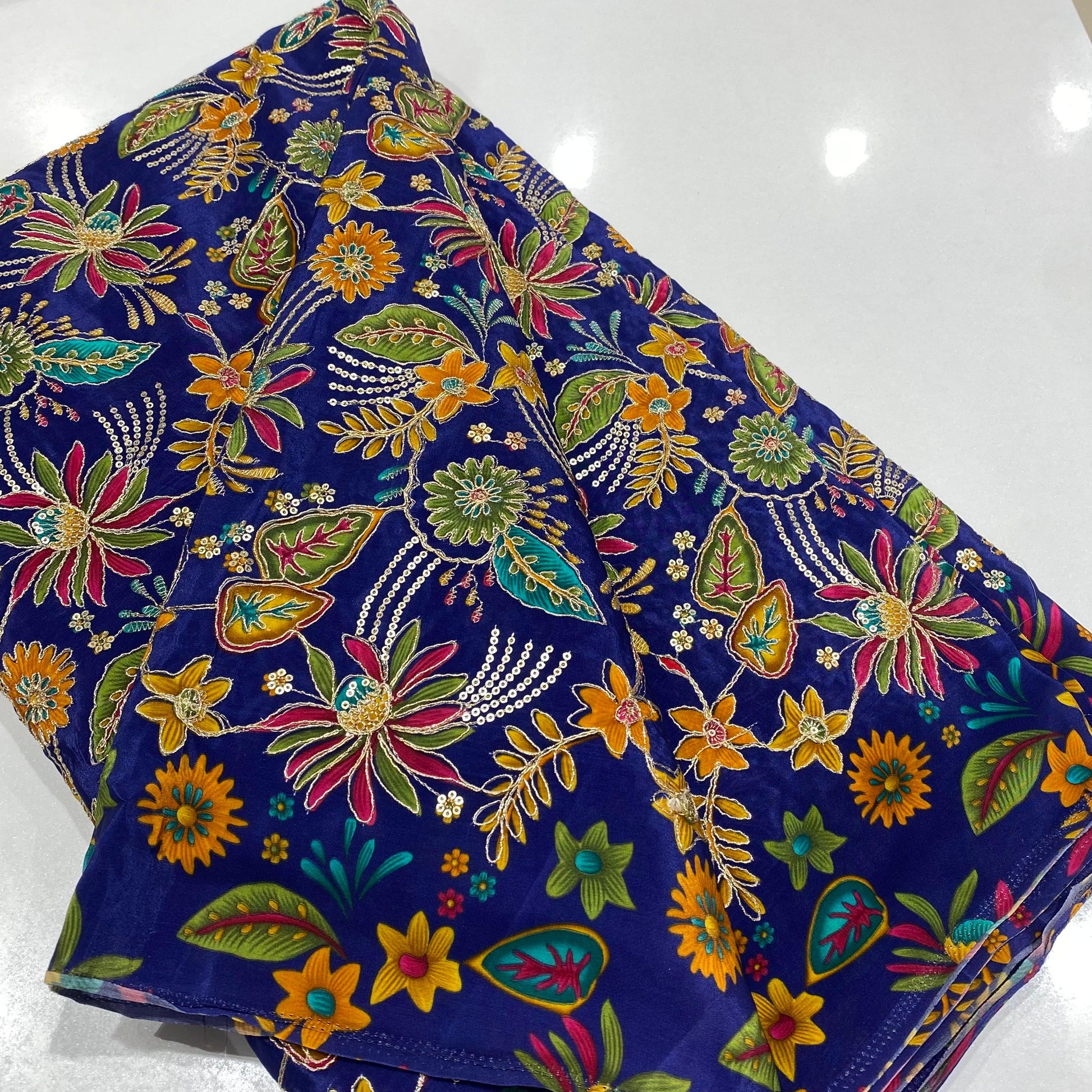 Premium Crepe Silk Fabric