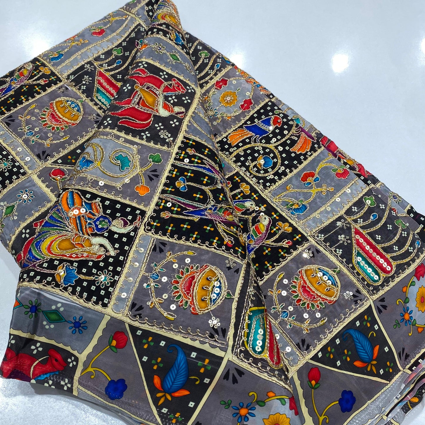 Premium Crepe Silk Fabric