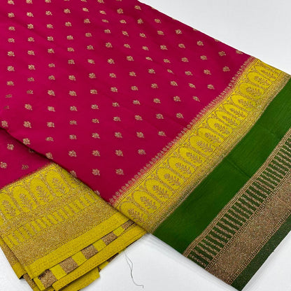 Banarasi Antique Zari Georgette Saree