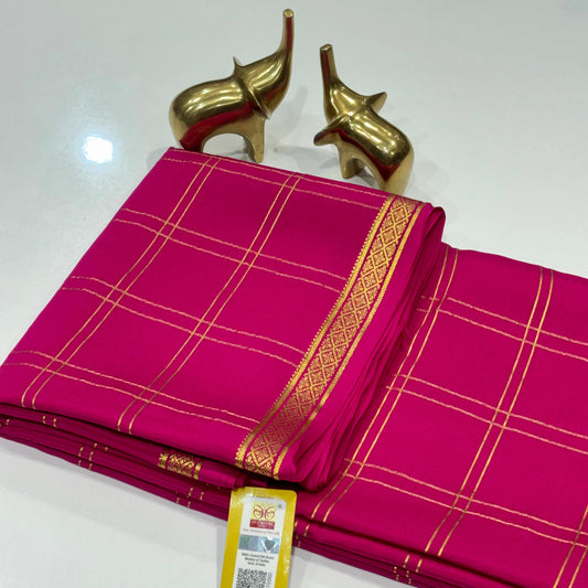 Pure Mysore Silk Saree