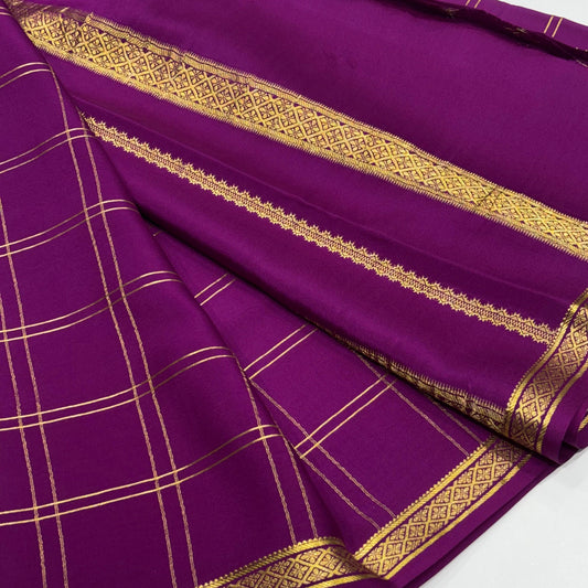 Pure Mysore Silk Saree