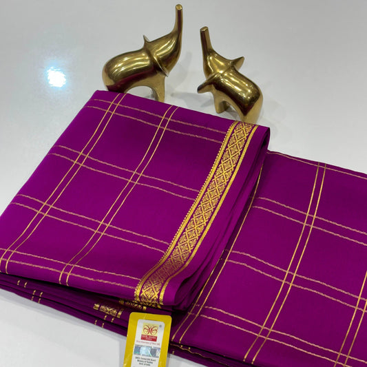 Pure Mysore Silk Saree