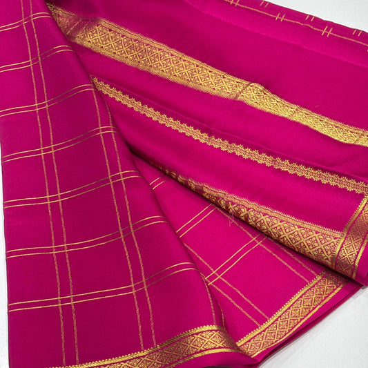 Pure Mysore Silk Saree