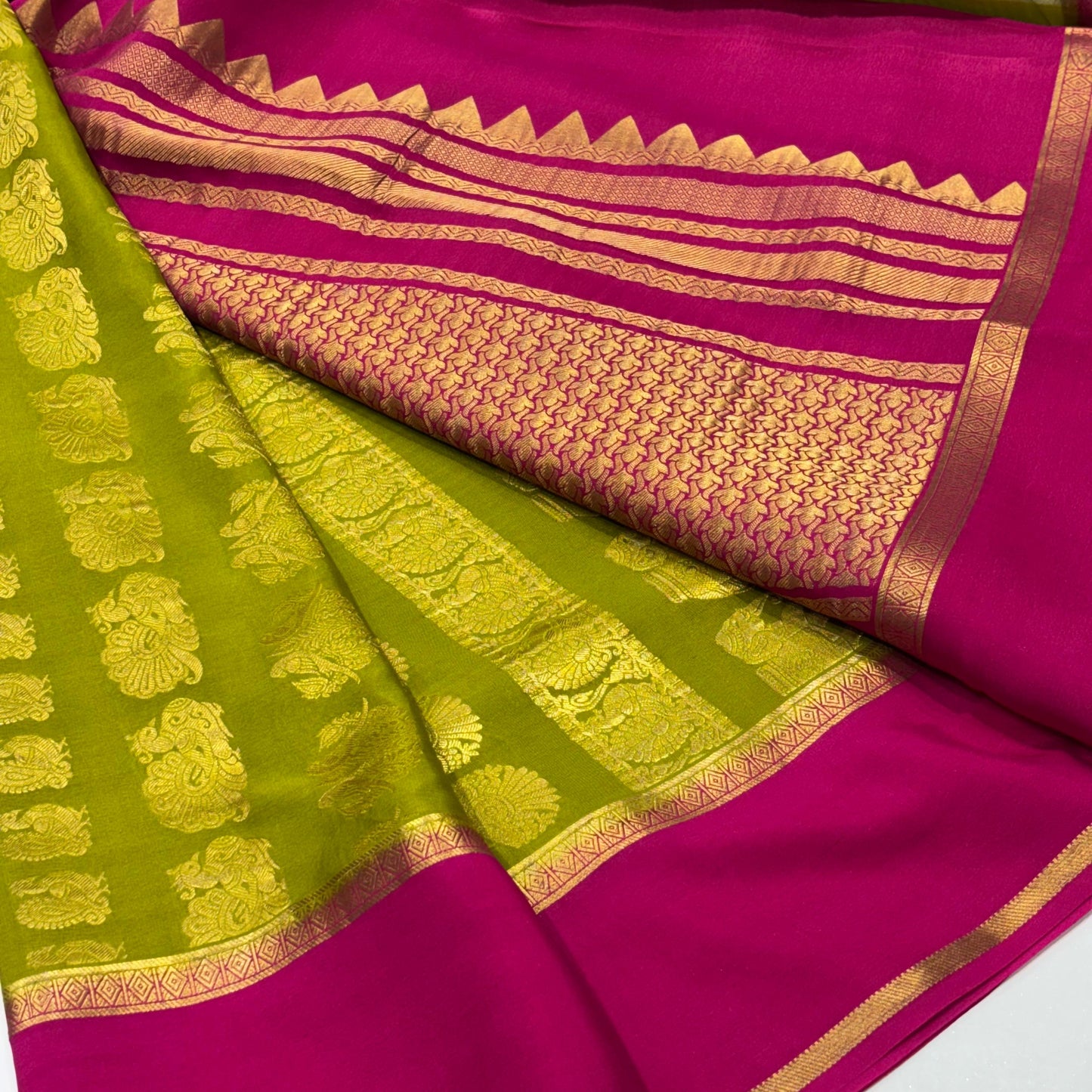 Pure Mysore Silk Saree