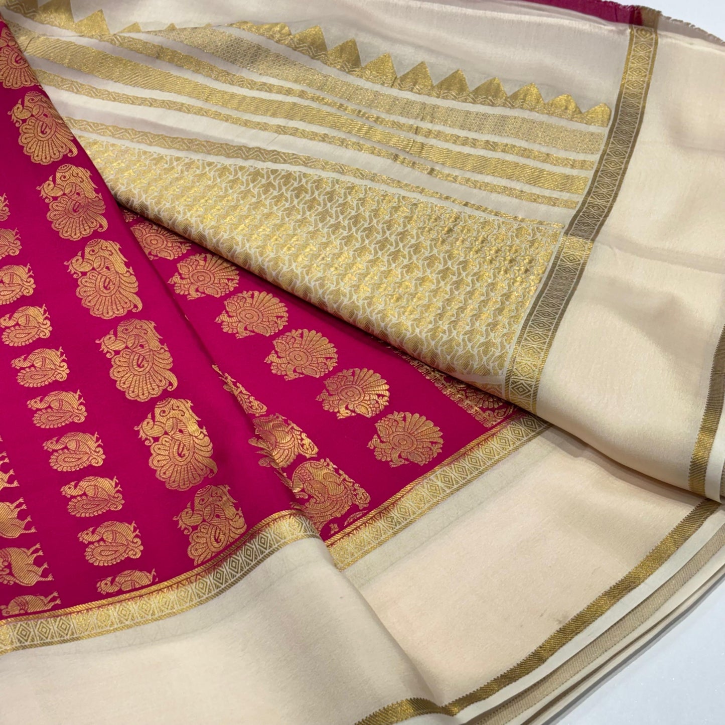 Pure Mysore Silk Saree