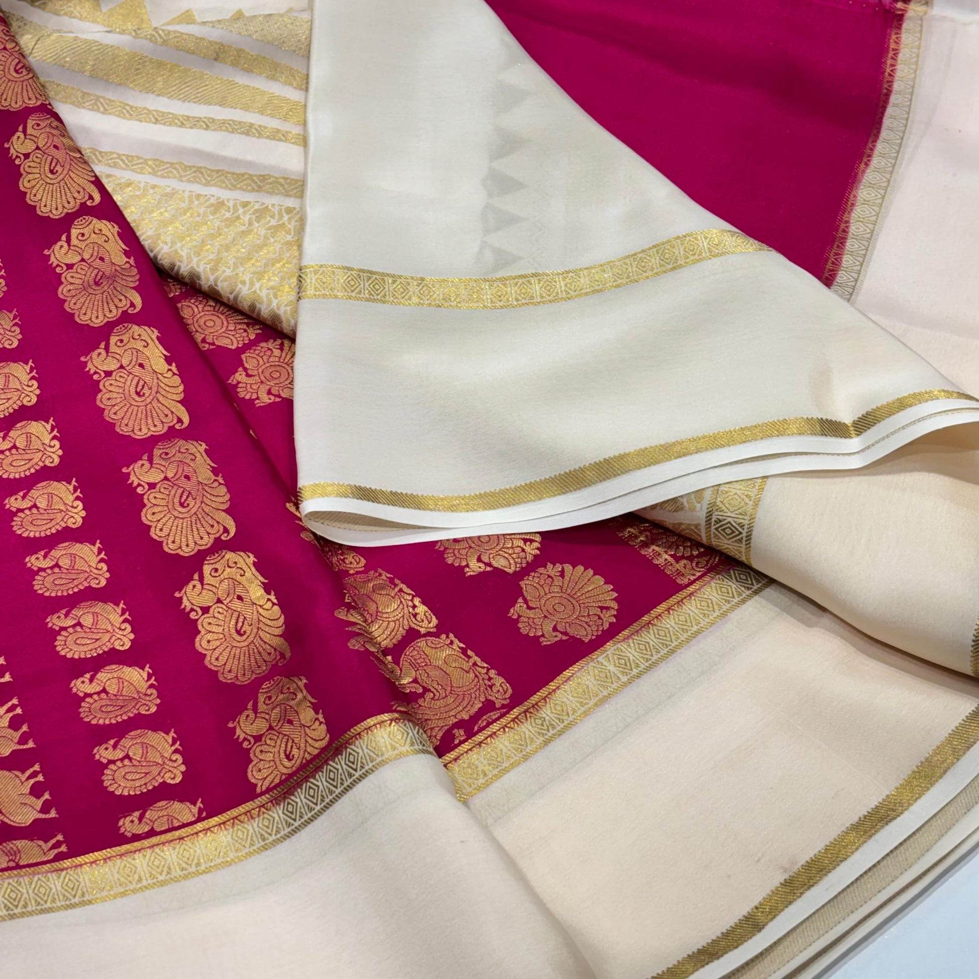 Pure Mysore Silk Saree
