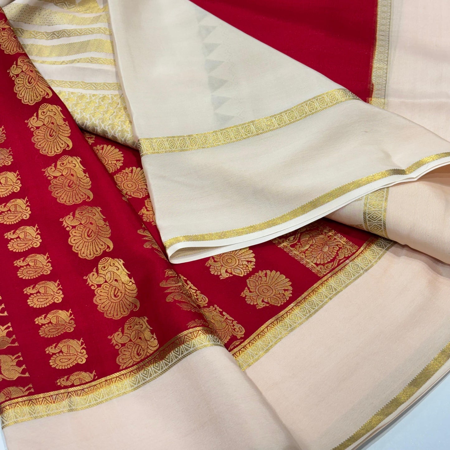 Pure Mysore Silk Saree