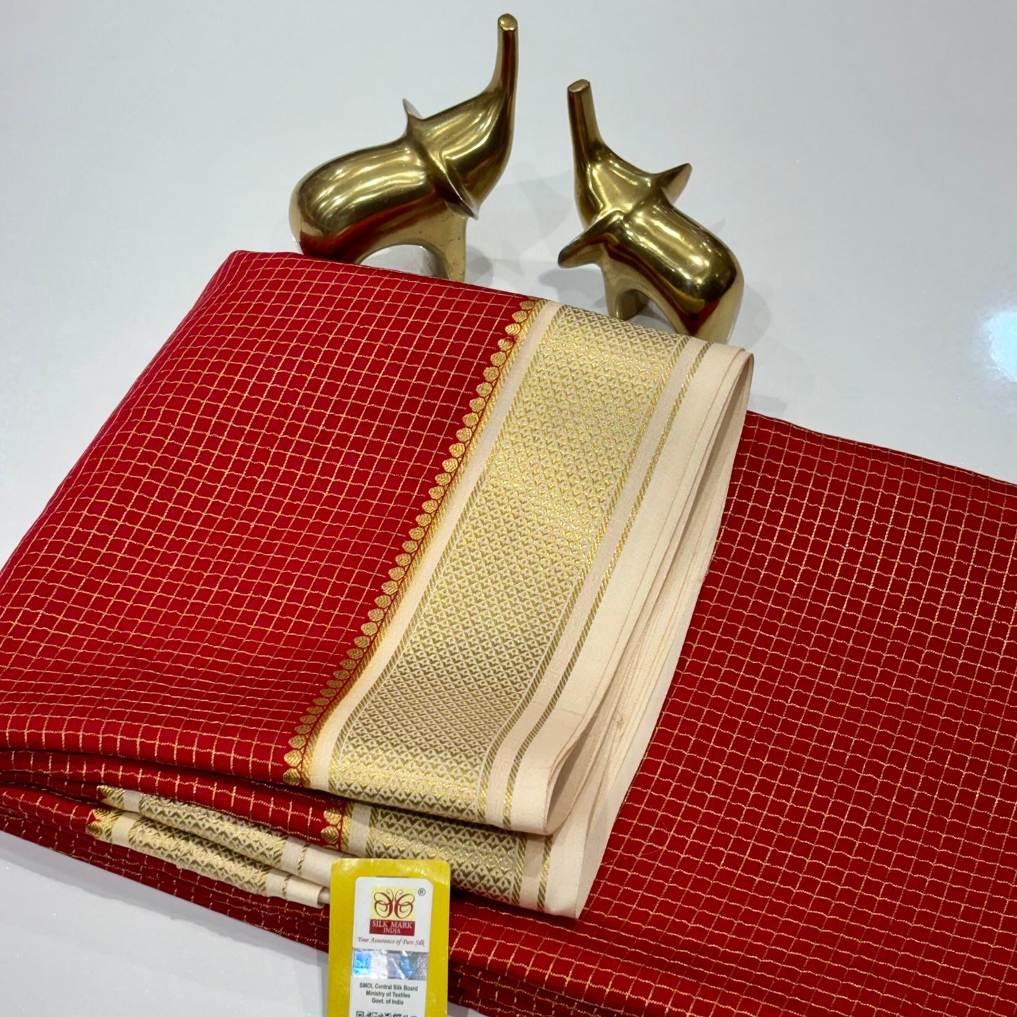 Pure Mysore Silk Saree