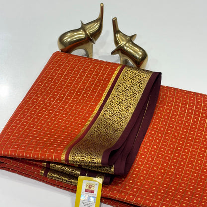 Pure Mysore Silk Saree