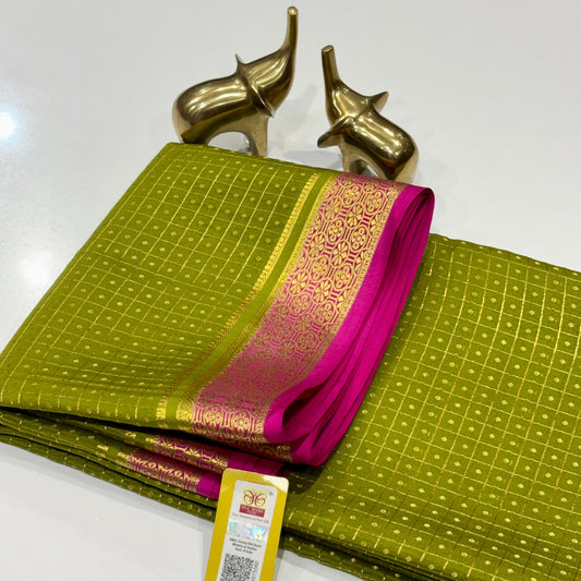 Pure Mysore Silk Saree