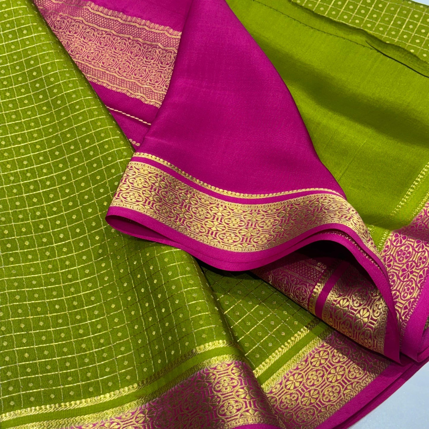 Pure Mysore Silk Saree