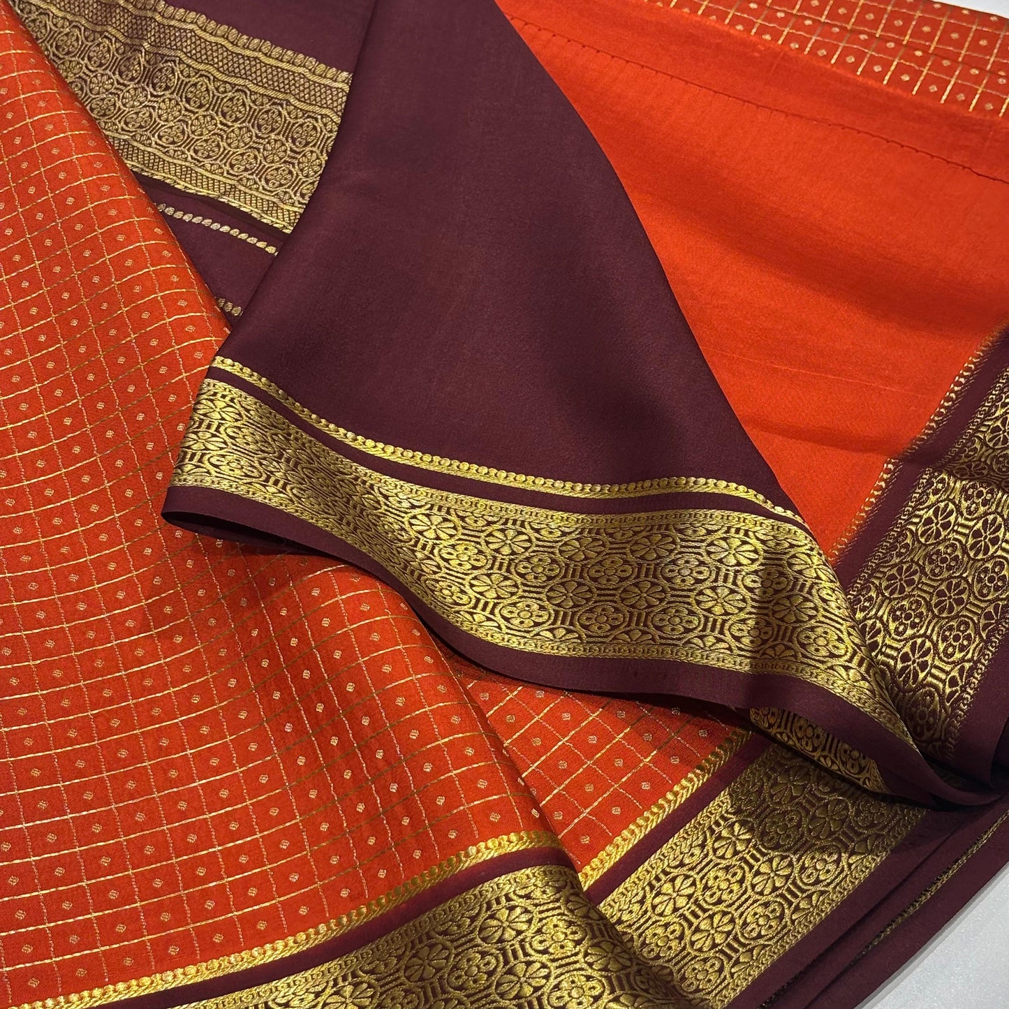 Pure Mysore Silk Saree