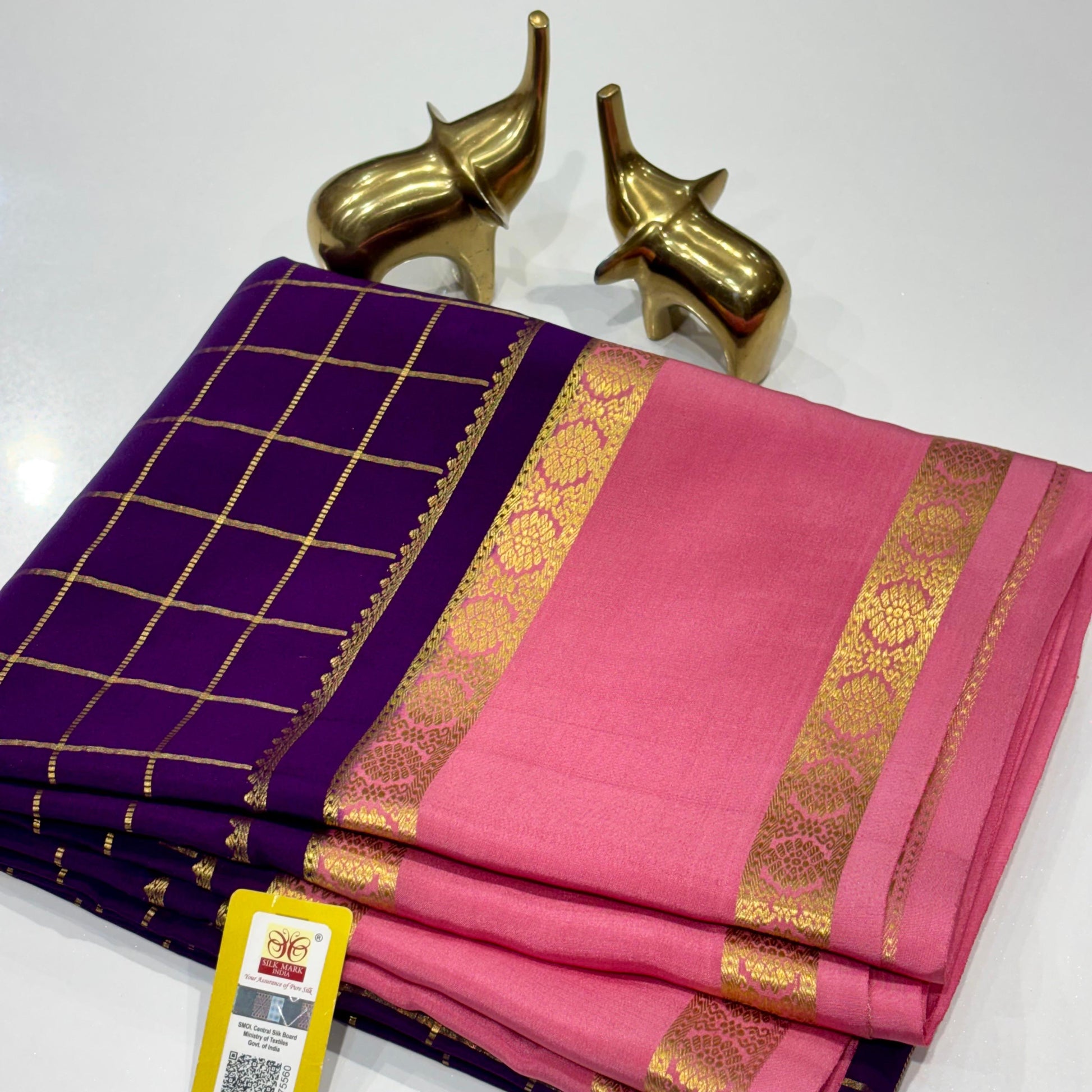 Pure Mysore Silk Saree