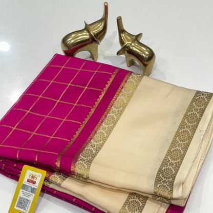 Pure Mysore Silk Saree