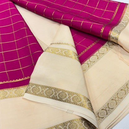 Pure Mysore Silk Saree