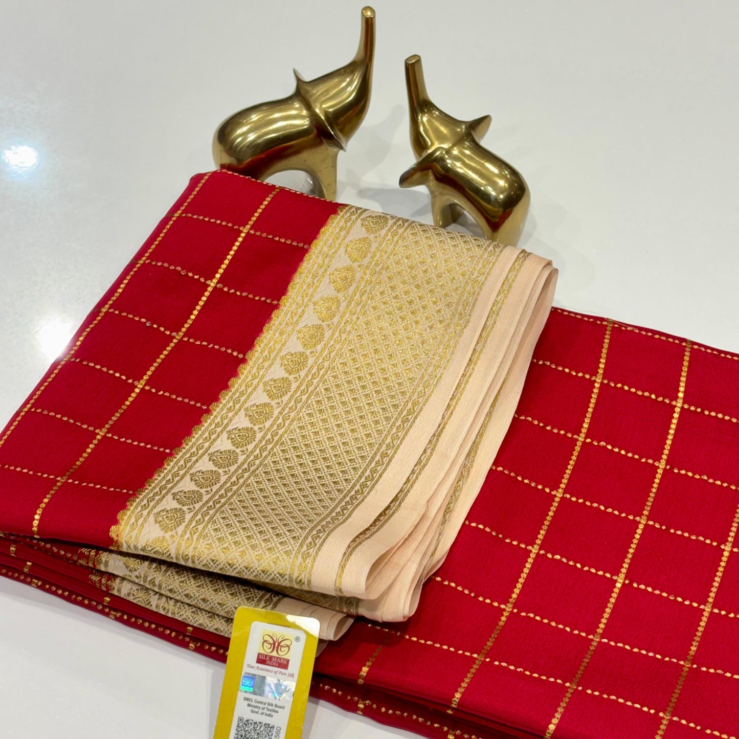 Pure Mysore Silk Saree