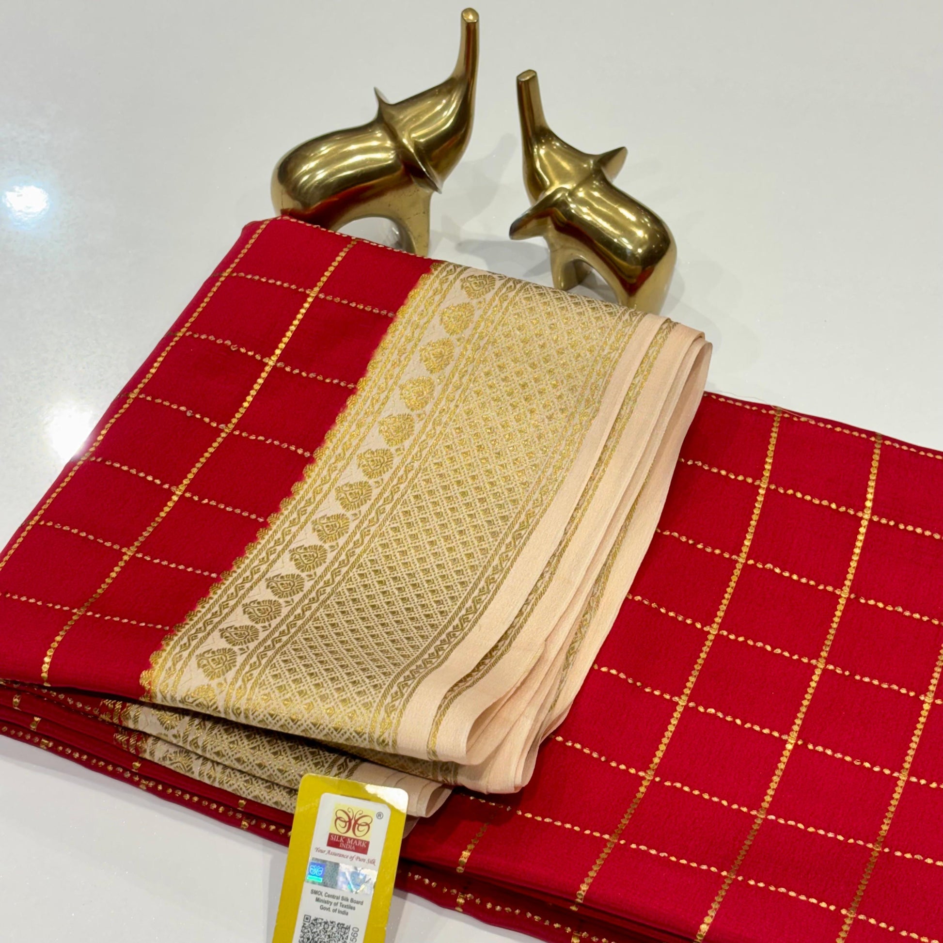 Pure Mysore Silk Saree