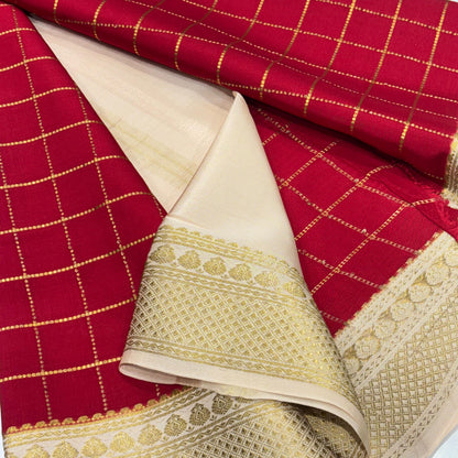 Pure Mysore Silk Saree