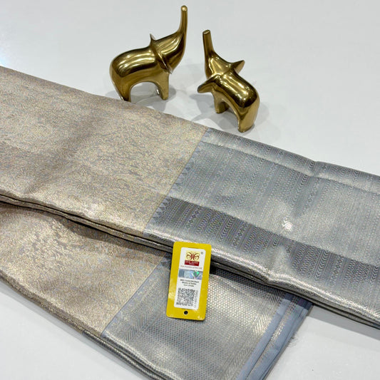 Pure Silk Kanjivaram Brocade Saree