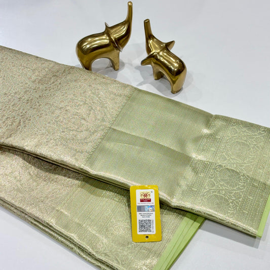 Pure Silk Kanjivaram Brocade Saree